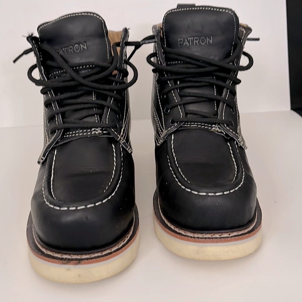 Patron boots Moc toe, Soft toe Genuine Leather